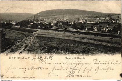 CPA AK HOFHEIM AM TAUNUS Totalansicht GERMANY (1419601)