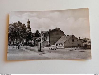D202789     AK  CPSM  Hohen Neuendorf  bei Berlin  Ecke Lenin und Oranienburger Straße       ca 1960 automobile  bicycle