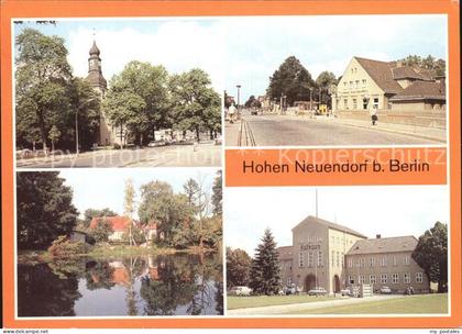 Hohen Neuendorf Kirche S-Bahnhof Rotpfuhlen Rathaus