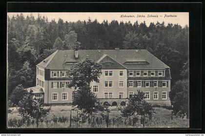AK Hohnstein /Sächs. Schweiz, Postheim