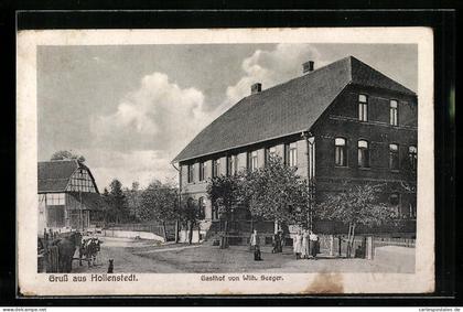 AK Hollenstedt, Gasthof von Wilh. Seeger