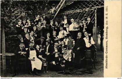 CPA Abschieds-Kommers Homberg GERMANY (1018150)
