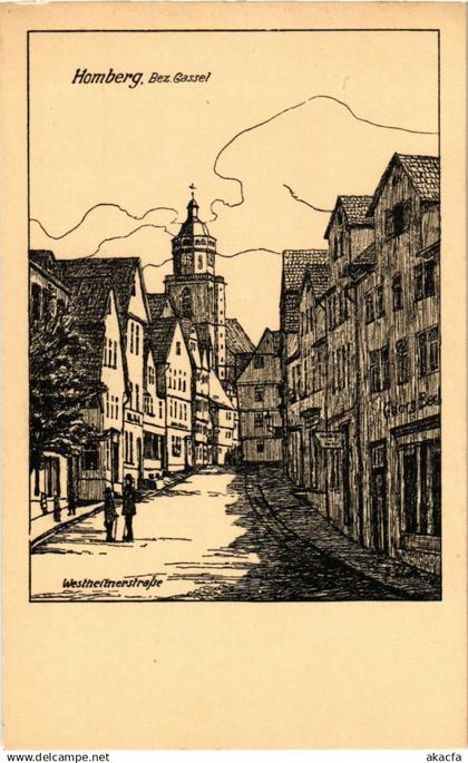 CPA Homberg Westheimerstrasse GERMANY (1018133)