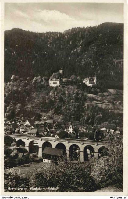 Hornberg m. Viadukt v. Schloss