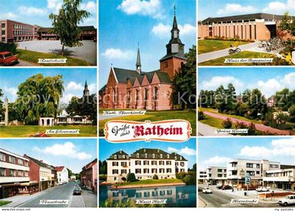 Ratheim Ehrenmal Pfarrkirche Haus-Hall Heerstrasse Vennstrasse