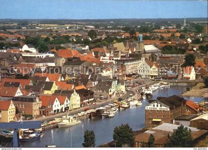 Husum Nordfriesland Binnenhafen Luftaufnahme