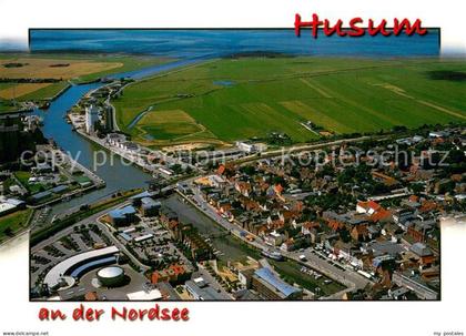 Husum Nordfriesland Fliegeraufnahme