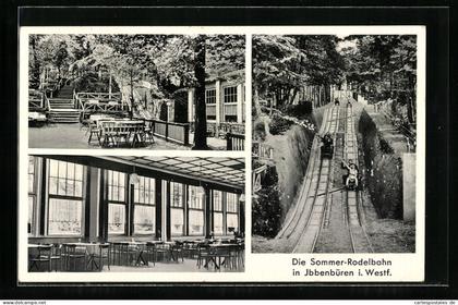 AK Ibbenbüren, Sommer-Rodelbahn, Mehrfachansichten mit Gastwirtschaft