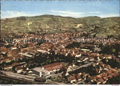Ihringen Fliegeraufnahme Kaiserstuehler Winzergenossenschaft