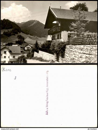 Immenstadt (Allgäu) Umland-Ansicht Region Immenstadt Allgäu 1960