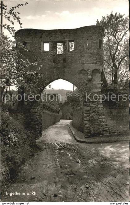 Ingelheim Rhein Uffhub Tor