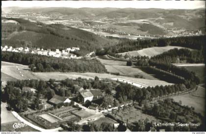 Letmathe Sauerland Fliegeraufnahme  x 1969