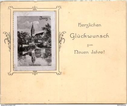 Isny - Glückwunsch zum neuen Jahr