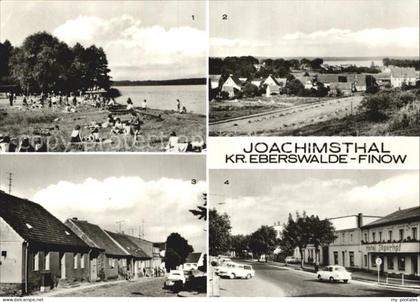 Joachimsthal Freibad am Grimnitzsee Teilansicht Glockenstr Thaelmann Str