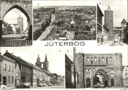 Jueterbog Brandenburg Neumarkttor Eierturm Zinnaer Tor Leninsrasse Wartburg