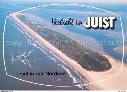Juist Nordseebad Fliegeraufnahme