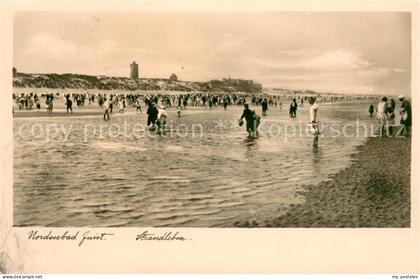 Juist Nordseebad Strandleben