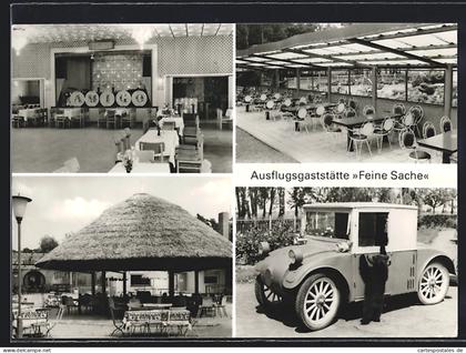AK Jeggeleben Kr. Kalbe /Milde, Ausflugsgaststätte Feine Sache in vier Ansichten