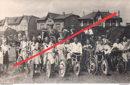 Foto AK Kaltenkirchen Holstein Radfahrer Cycliste a Henstedt Ulzburg Bad Bramstedt Barmstedt Lübeck Kiel Hamburg