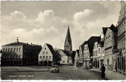 CPA AK KAMEN MARKT GERMANY (1435972)