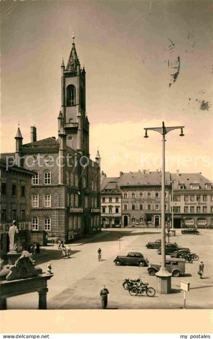 Kamenz Sachsen Markt Rathaus