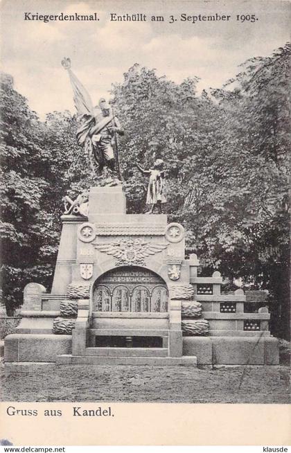 Gruß aus Kandel - Kriegerdenkmal