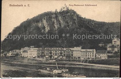 Bodenbach Ketzerbachtal Bergrestaurant Schaeferwand Lastkahn