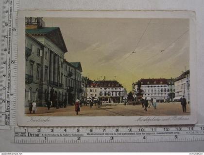 Allemagne > Bade-Wurtemberg > Karlsruhe markplatz