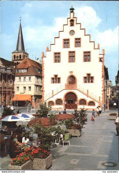 Karlstadt Main Marktpartie Rathaus
