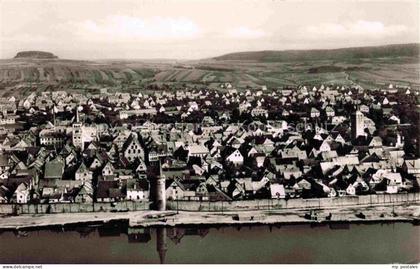 Karlstadt Main-Spessart Bayern Karlsburg Main Stadtpanorama Kirche Fluss histori