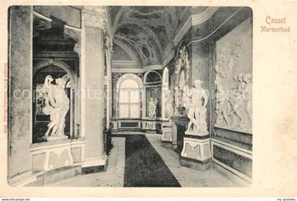 KAssEL  CITY Marmorbad Statuen