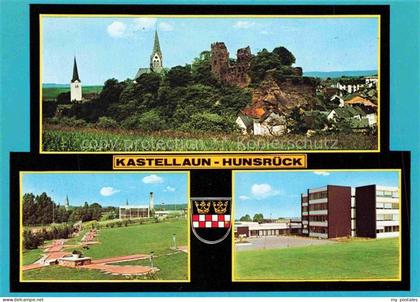Kastellaun Hunsrueck Hotel Bentz Minigolf Schlossruine Kirchen