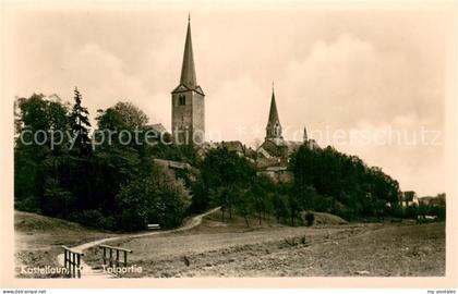 Kastellaun Hunsrueck Teilansicht mit Kirchen