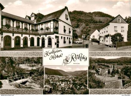 Luetz Kastellaun Kurheim Hotel Roehrig Panorama Parkanlagen Bruecke