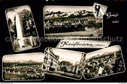 Kaufbeuren Jordananlage Kaufbeuren Ost Panorama Rathaus Stadtblick