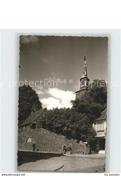 Kellinghusen Ortspartie an der Kirche