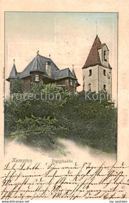 Kempten Allgaeu Burghalde