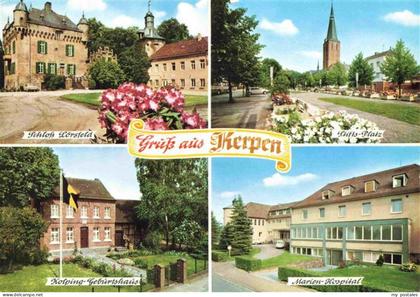Kerpen  Rheinland Schloss Loersfeld Stifts Platz Kolping Geburtshaus Marien Hosp