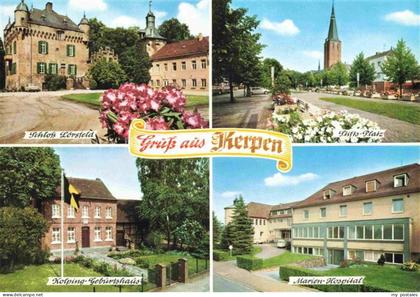 Kerpen  Rheinland Schloss Loersfeld Stifts Platz Kolping Geburtshaus Marien Hosp