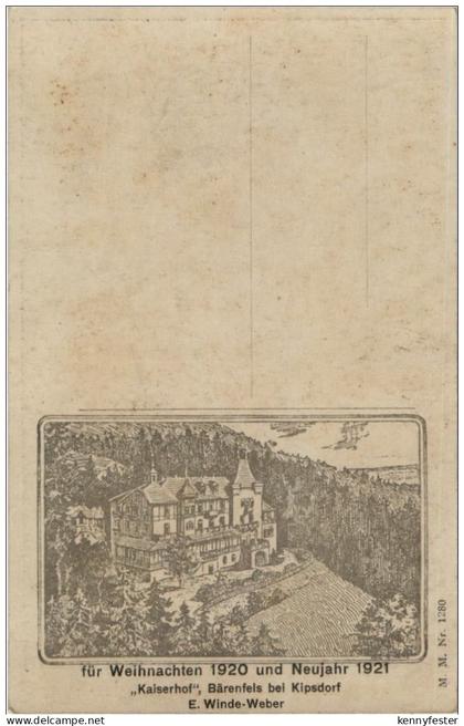 Kaiserhof - Bärenfels bei Kipsdorf