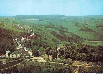 Kirn Nahe Schloss Dhaun Fliegeraufnahme