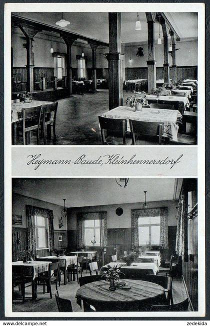E1812 - Kleinhennersdorf - Heymann Baude Tanzsaal - Verlag Ernst Scheermesser