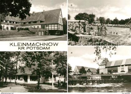 Kleinmachnow Betriebsberufsschule fuer Wasserbau Freibad Kiebitzberge Terrassenr