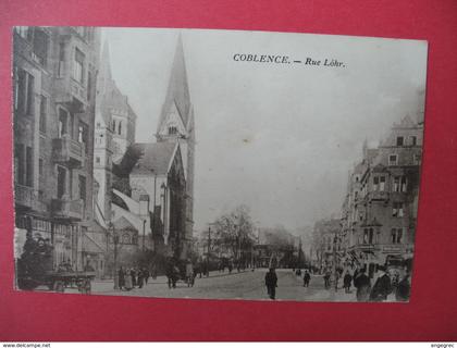 Carte  Coblence  Rue Löhr