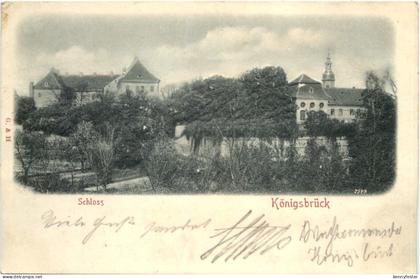 Königsbrück - Reliefkarte