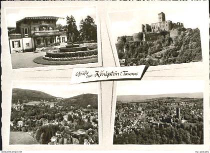 Koenigstein Saechsische Schweiz Koenigstein  o 1962