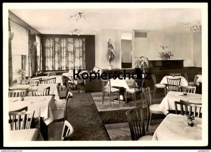ALTE POSTKARTE KÖNIGSTEIN IM TAUNUS CAFÉ DORN INNENANSICHT BEHAGLICHES FAMILIENKAFFEE MIT KONDITOREI AK Ansichtskarte