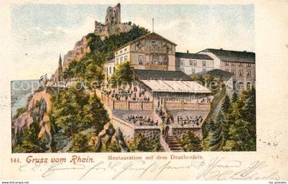 Drachenfels Restaurant Terrassen