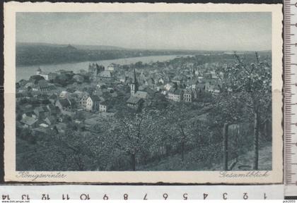 KÖNIGSWINTER - Gesamtblick  - nicht gelaufen (AK 5855)