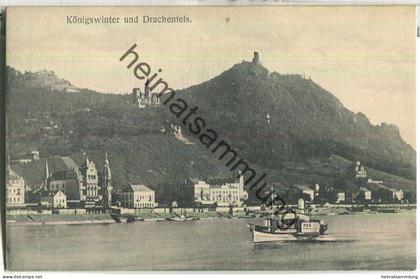 Königswinter und Drachenfels ca. 1910